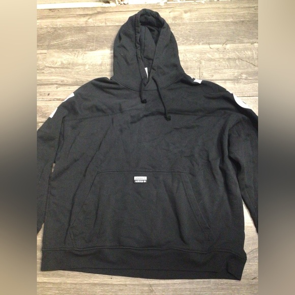 Adidas Black Pullover with White Tag - Picture 6 of 8